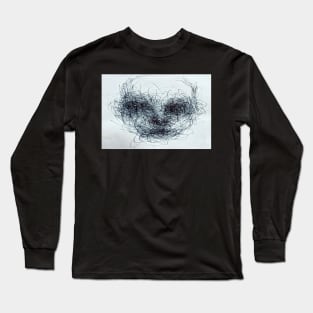 Nothing - Hand drawn expression Long Sleeve T-Shirt